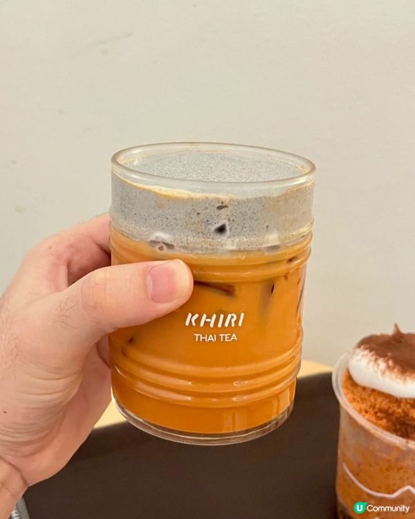 🇹🇭泰國曼谷｜芝麻奶蓋＋泰奶蛋撻超強組合！