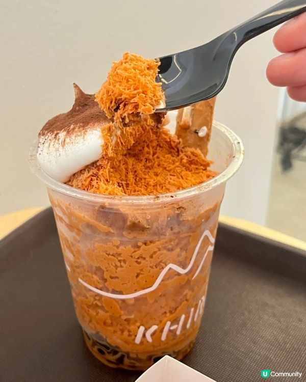 🇹🇭泰國曼谷｜芝麻奶蓋＋泰奶蛋撻超強組合！