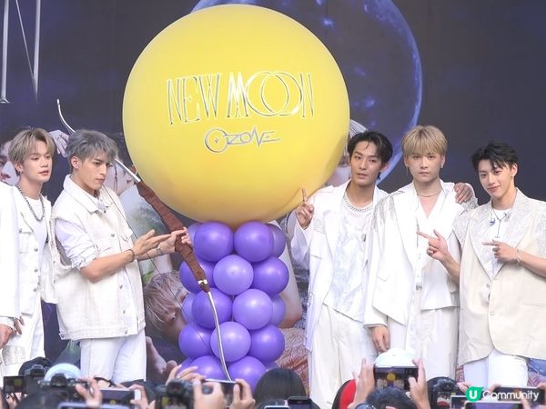 台灣超人氣男團Ozone簽唱會💜粉絲逼爆信義區🥰