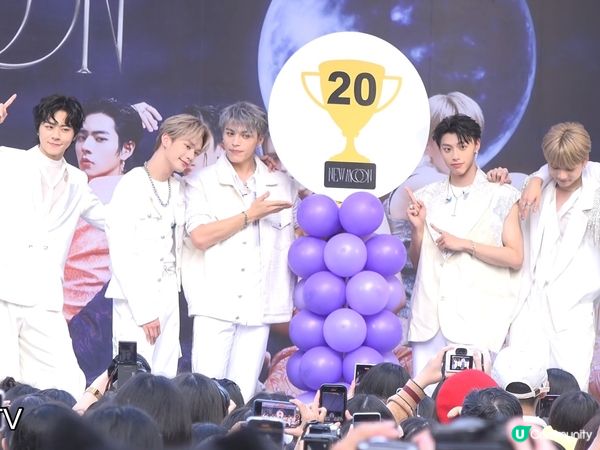 台灣超人氣男團Ozone簽唱會💜粉絲逼爆信義區🥰