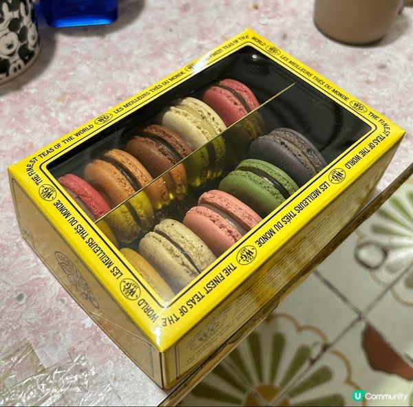 我和媽媽都好喜歡食馬卡龍，