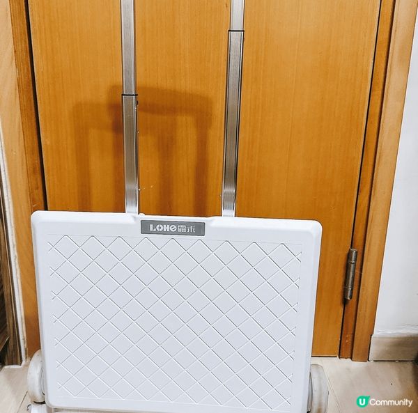 超好用買餸神器！白色摺疊車🛒