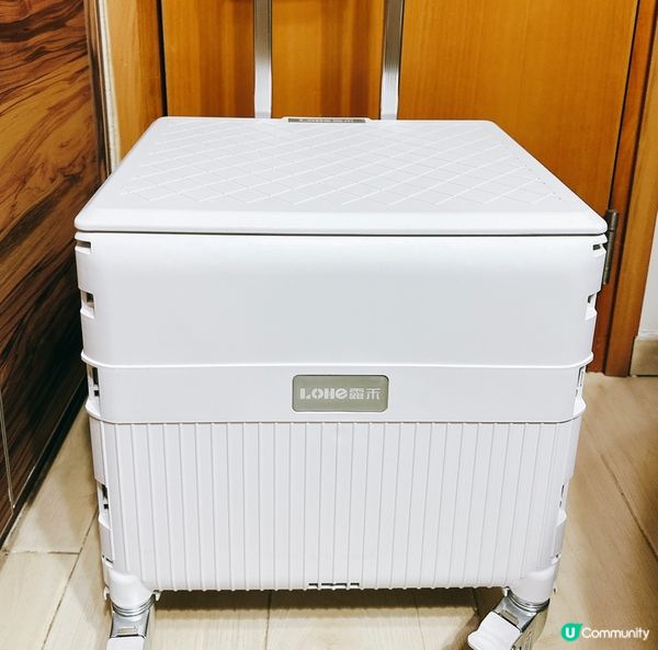 超好用買餸神器！白色摺疊車🛒