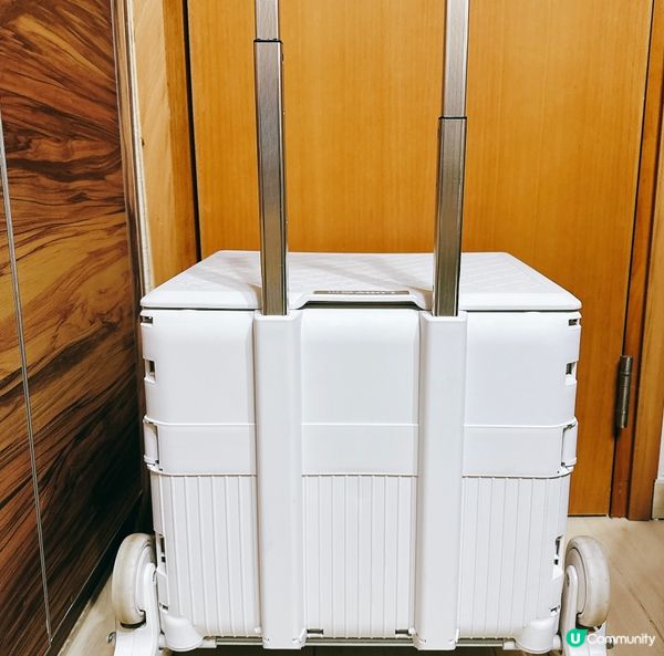 超好用買餸神器！白色摺疊車🛒