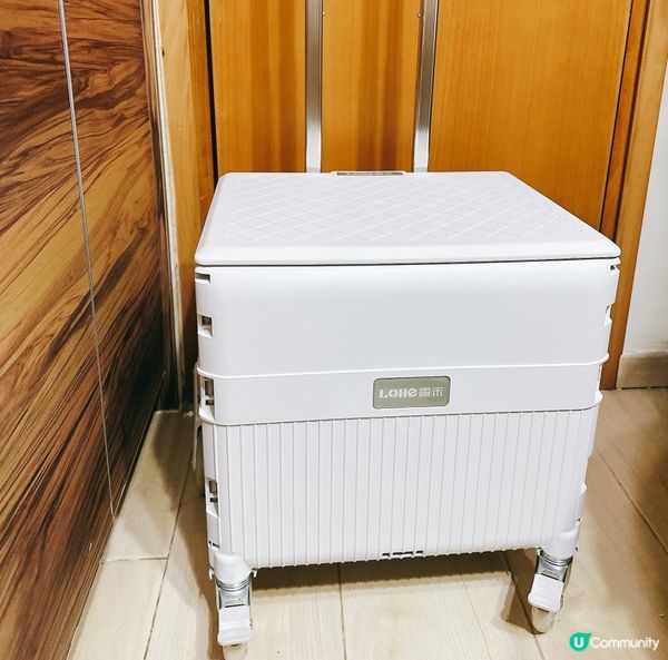 超好用買餸神器！白色摺疊車🛒