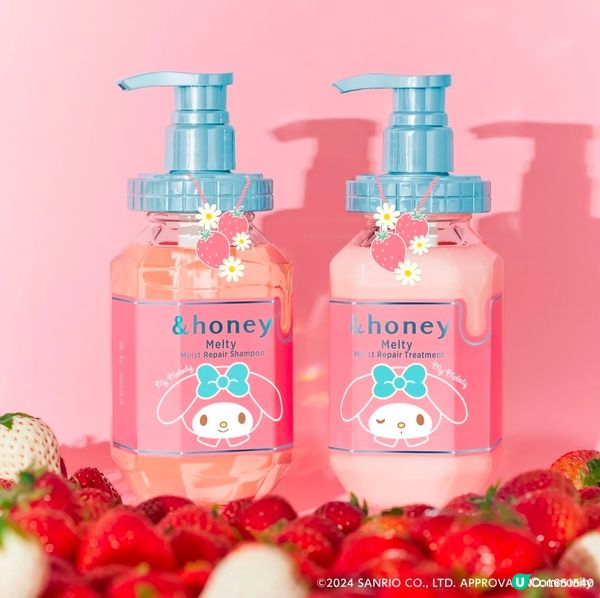❤️‍🔥期間限定❤️‍🔥Chiikawa x &honey 洗髮護髮產品