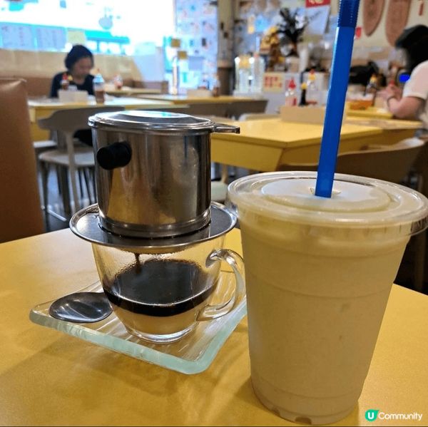 正宗越南滴滴咖啡，咖啡味道較一般咖啡濃，價錢適中
