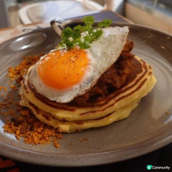 太陽蛋牛肉熱香餅