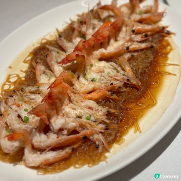 蒜蓉粉絲開邊蒸蝦