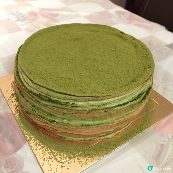 流心抹茶千層蛋糕