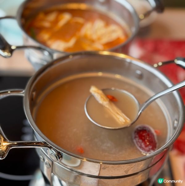 午市百幾靚牛一人鍋🍲湯底世一🥹