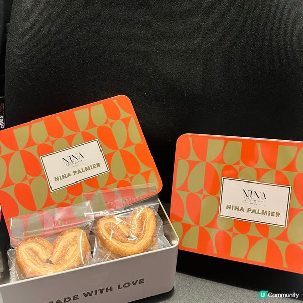 Nina如心蝴蝶酥，焦糖香脆😋下午茶必備！