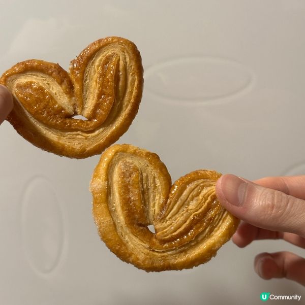 Nina如心蝴蝶酥，焦糖香脆😋下午茶必備！