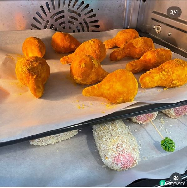 炸雞熱狗卷班開班啦！毛孩望實你🤤🍗🌭