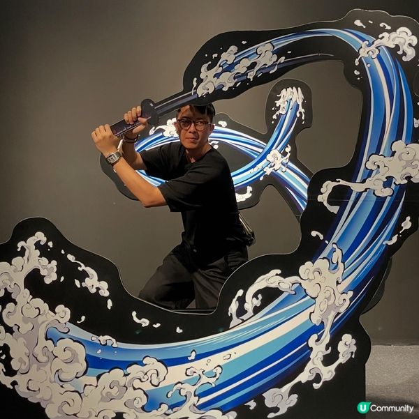 乘坐無限列車🚋 被炎柱大哥保護了🔥