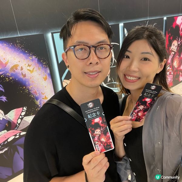 乘坐無限列車🚋 被炎柱大哥保護了🔥