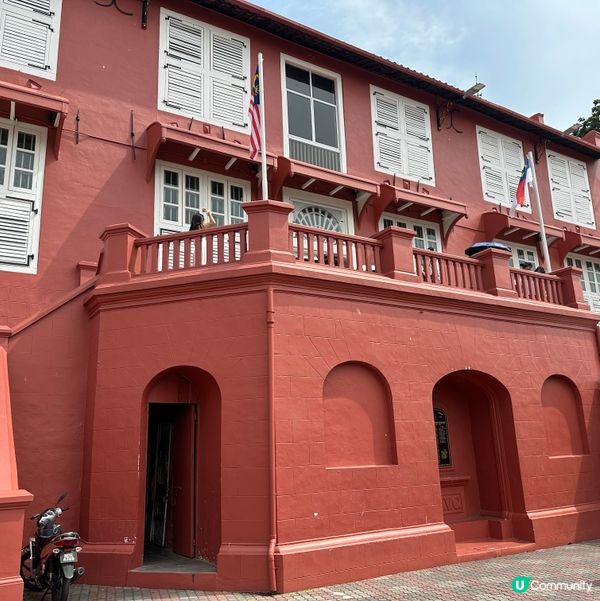 荷蘭紅屋打卡📸！感受馬六甲歷史文化🏛️！