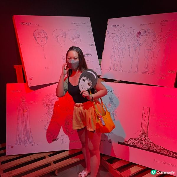 伊藤潤二展👻！鬼屋體驗超正！😱