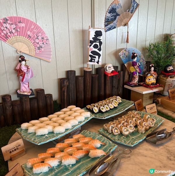 CP值超高‼️ 香港海洋公園富麗敦酒店自助餐🤤 靚景美食😍