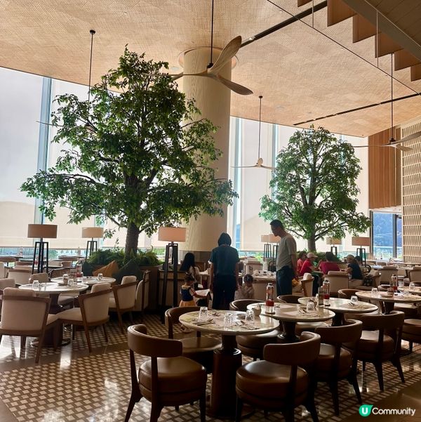 CP值超高‼️ 香港海洋公園富麗敦酒店自助餐🤤 靚景美食😍