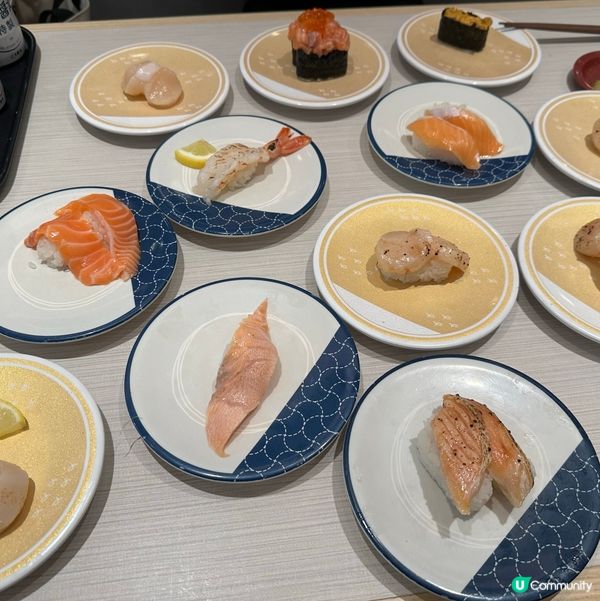 日本過江龍Hama Sushi🤤！帆立貝超正！三文魚都掂！🍣