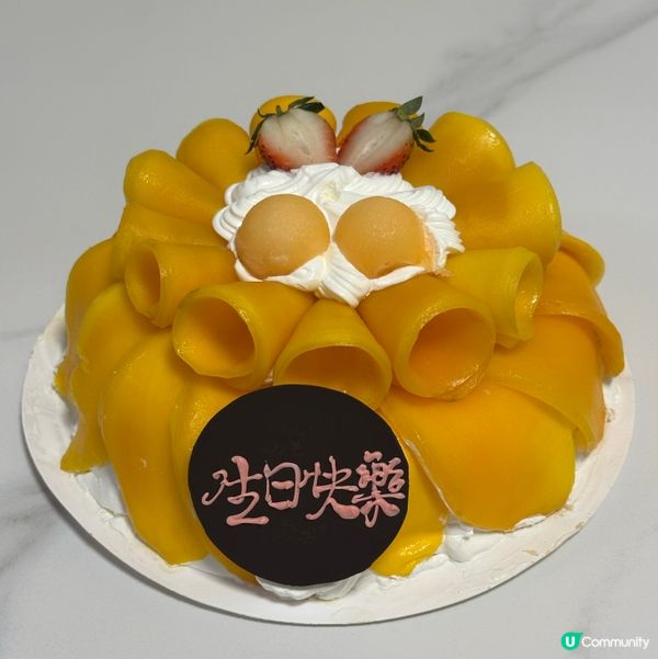 元朗金蘋菓芒果鋪面蛋糕🤤！真係超正！🥭🍰🎂