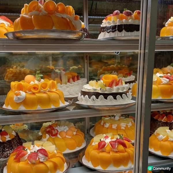 元朗金蘋菓芒果鋪面蛋糕🤤！真係超正！🥭🍰🎂