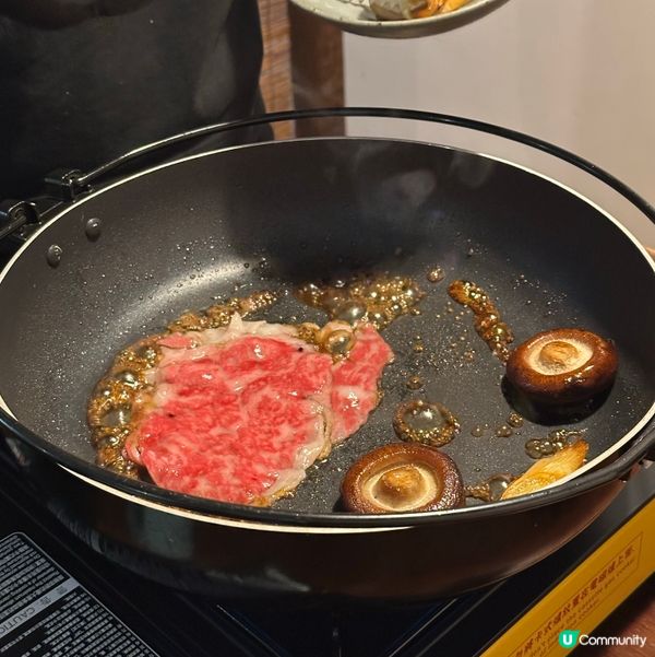 觀塘工廈高質壽喜燒🤤！和牛入口即溶！😋