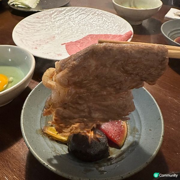 觀塘工廈高質壽喜燒🤤！和牛入口即溶！😋