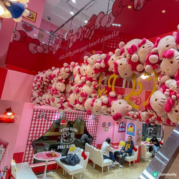 🍎紅白色Hello Kitty少女心爆發！🇰🇷💖