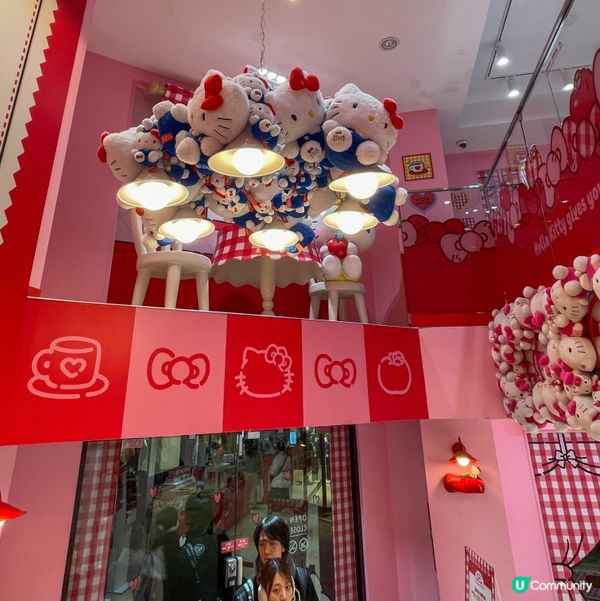 🍎紅白色Hello Kitty少女心爆發！🇰🇷💖