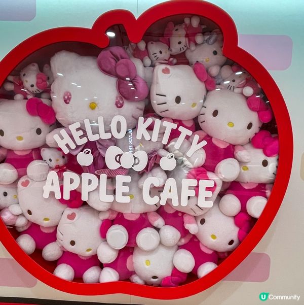 🍎紅白色Hello Kitty少女心爆發！🇰🇷💖