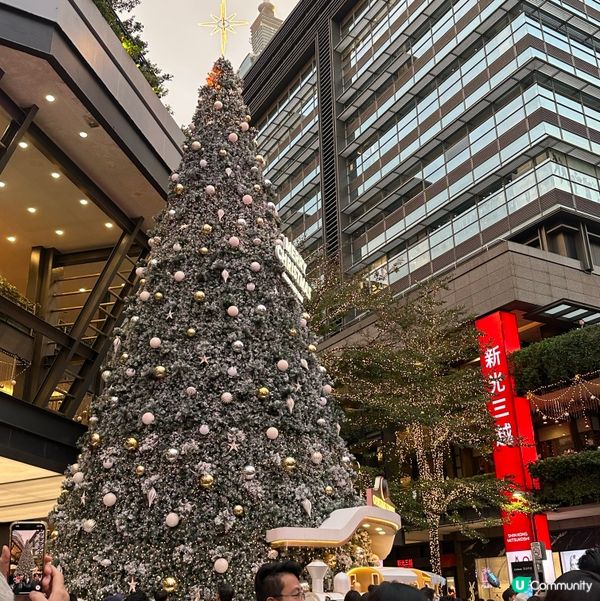 台北新光三越聖誕樹20米高🎄✨