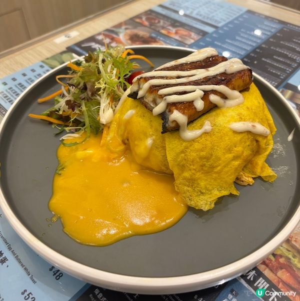 將軍澳「搵食工房」🏠🍚蛋包鰻魚飯😍😋