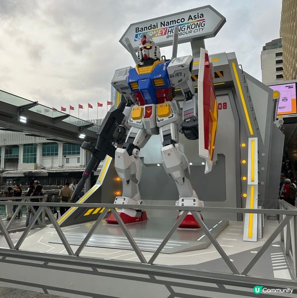 🤩海港城高達展🤖！必打卡！