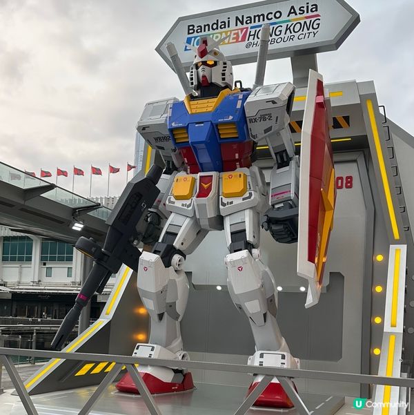 🤩海港城高達展🤖！必打卡！