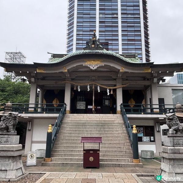 日本/大阪難波神社400年樟樹見證歷史🌳