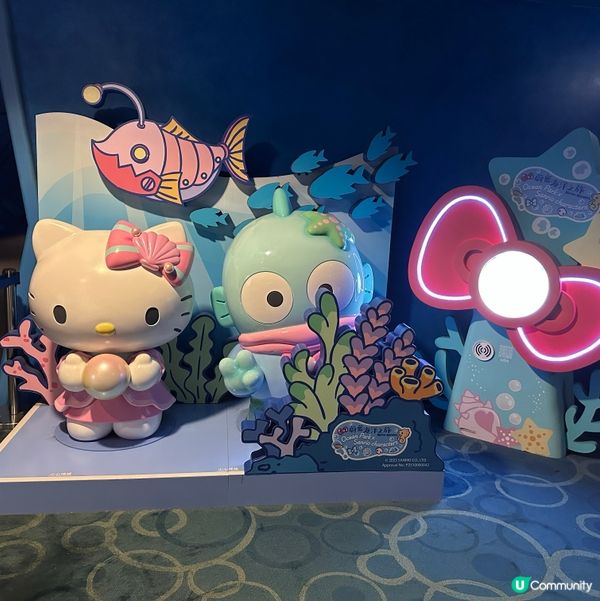 暑假限定！海洋公園 x Sanrio蔚藍海洋之旅
