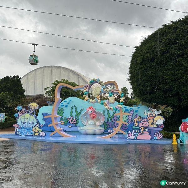 暑假限定！海洋公園 x Sanrio蔚藍海洋之旅
