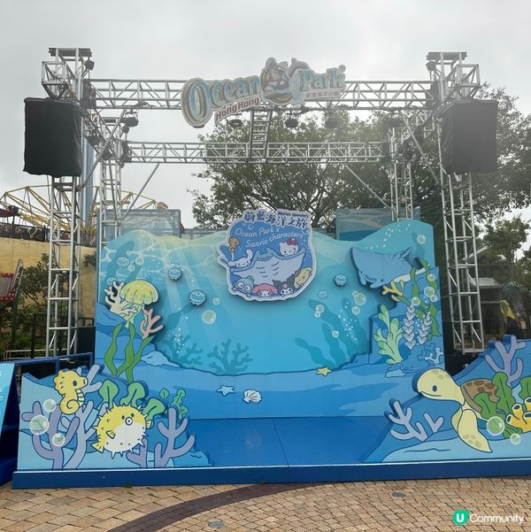 暑假限定！海洋公園 x Sanrio蔚藍海洋之旅