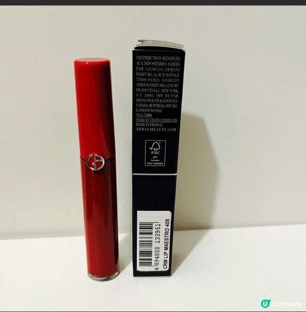 Giorgio Armani MAESTRO絲絨的啞亮唇釉，...