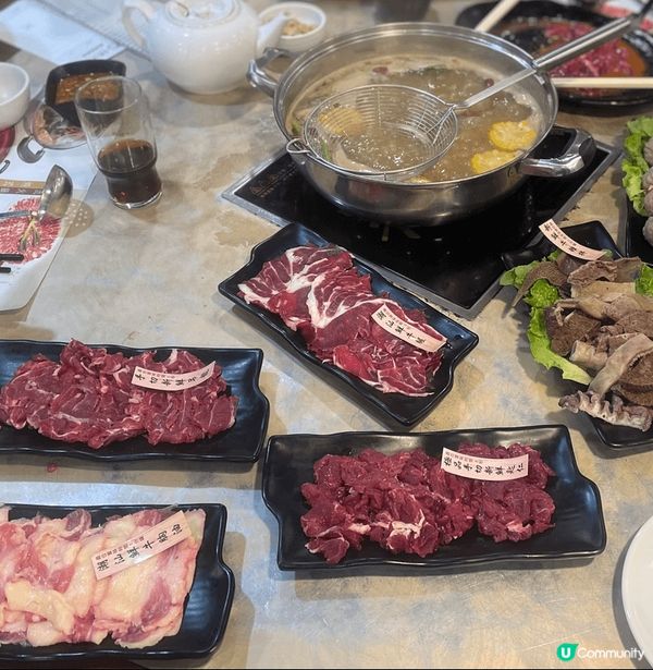 #相機食先#今次去了太子富城火鍋海鮮酒家試食潮汕手切新鮮牛套...