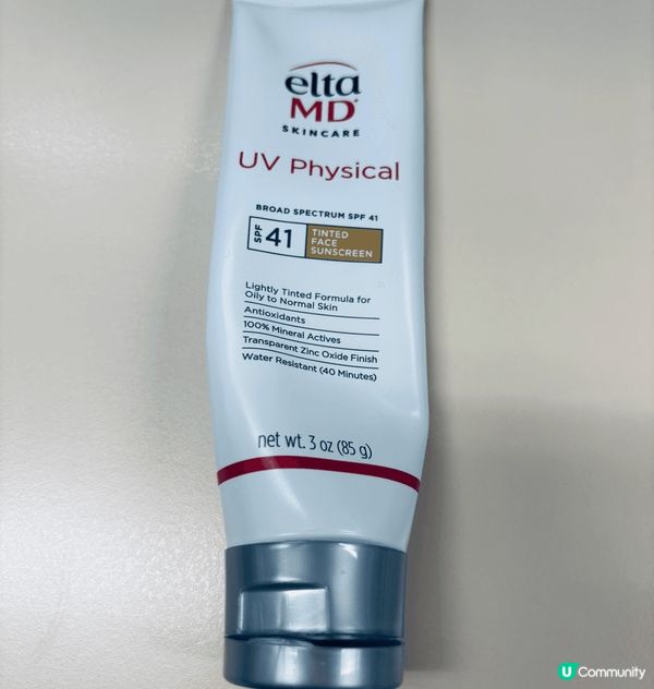我最近常用Elta MD UV Physical防曬，由於我...