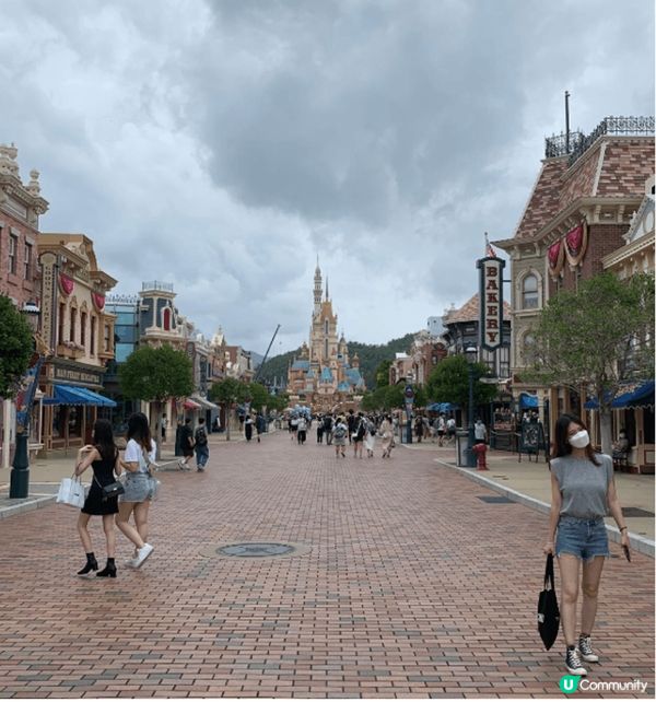 香港迪士尼夢幻之旅✨：打卡白雪公主仙境🏔️、漫步美國小鎮大街...
