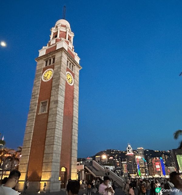 尖沙咀夜景真的美到不得了。