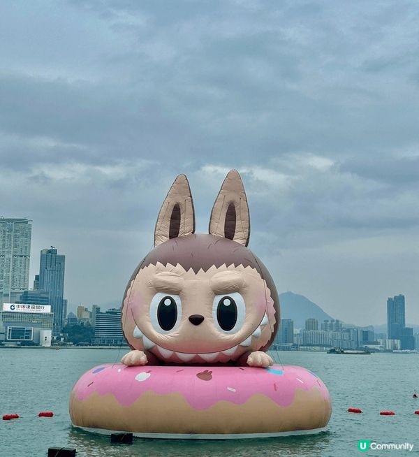 很懷念之前一連八日在维港海上大巡遊的4大熱門IP角色多啦A夢...