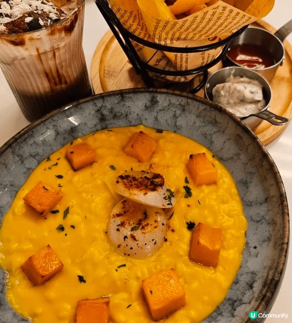 帶子南瓜意大利飯