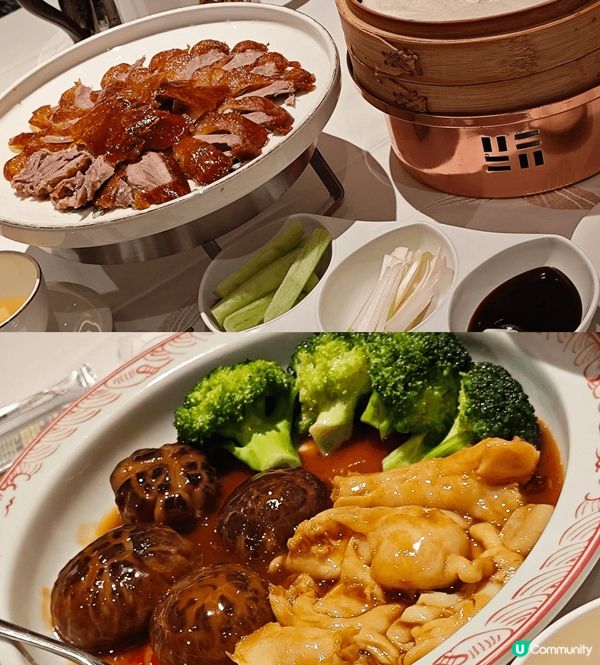 前幾天來北京樓看到正在做推廣，推出北京填鴨孖寶套餐😋，看起來...