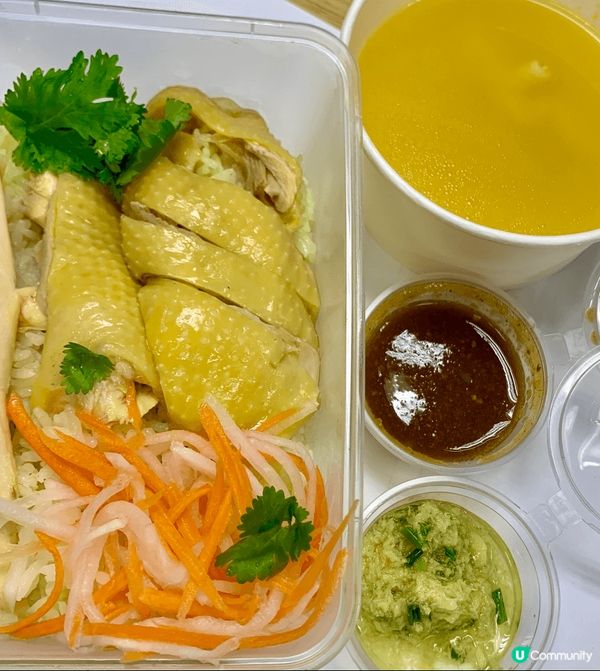 最愛食雞雞雞～海南雞又嫩又滑無論配油飯定喇沙面都係無敵好味😋...