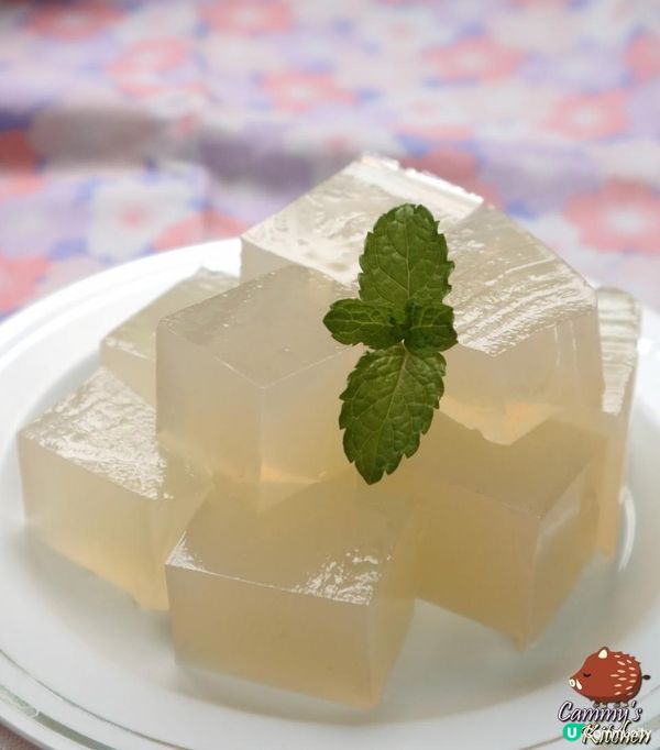 夏日消暑蜜糖凍糕 🤤！清甜彈牙超易整！